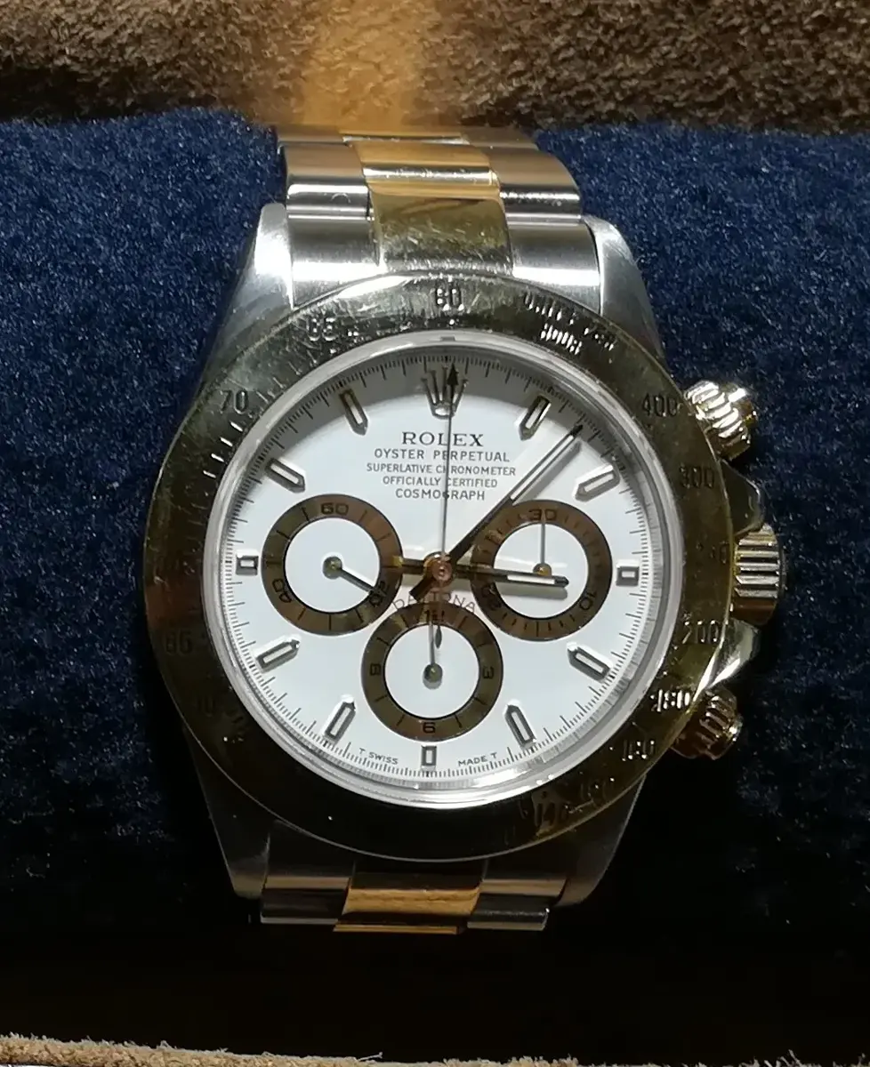 A Rolex Daytona reference 16523 chronograph from the 1990s