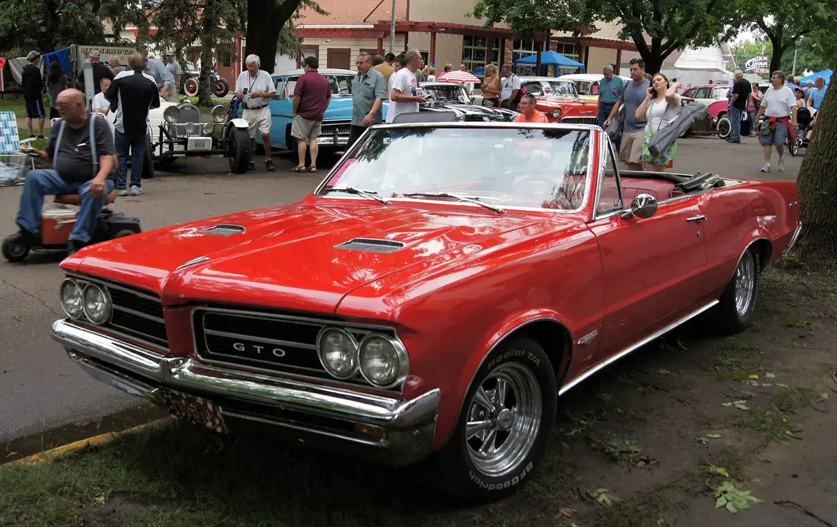 A 1964 Pontiac GTO